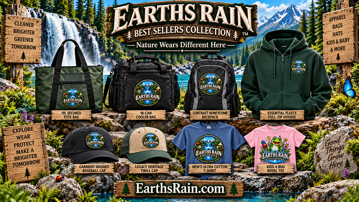 Earths Rain Best Sellers Collection - Nature Wears Different Here